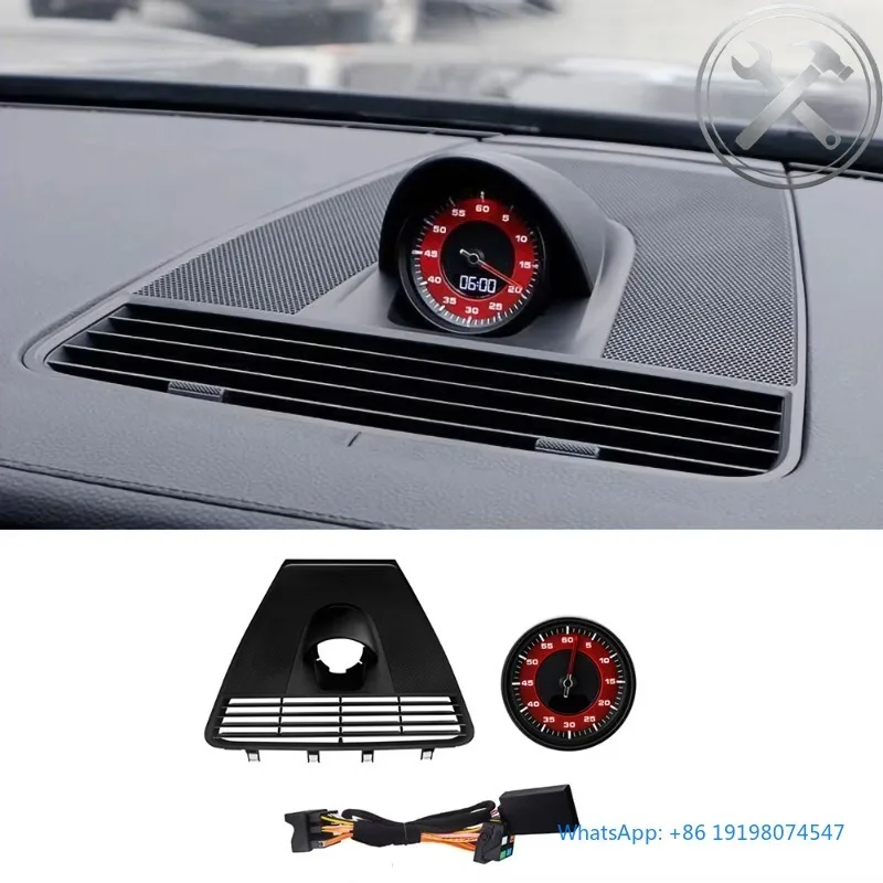 

Car Center Console Stopwatch Dashboard Accessory Interior Modification Parts Fit For Panamera 970 971 Cayenne 92A 9Y0 718 Caym