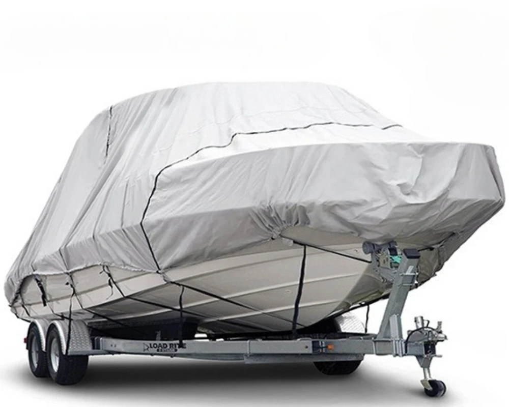 

Oxford Cloth Yacht Cover Center Console Roof Rainproof Boat V-shaped Square Boat Cover Vehicle Parts Accessories