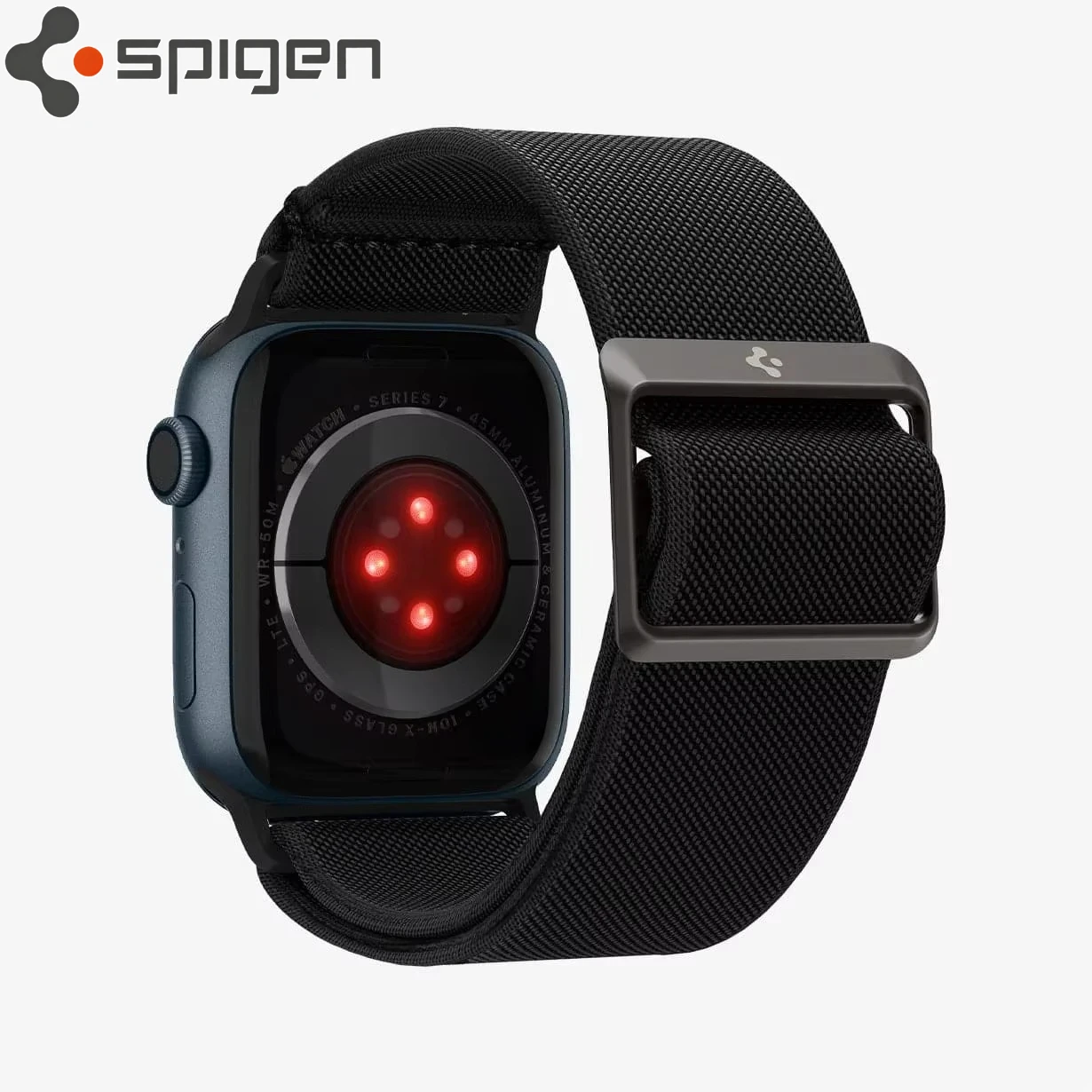 Pulseira Esportiva Ultra Elástica Spigen Lite Fit para Apple Watch com SE/S6/5/4/3/2/1 38/40/49mm 9/8/7 41mm 10/11 42mm 9/8 45mm