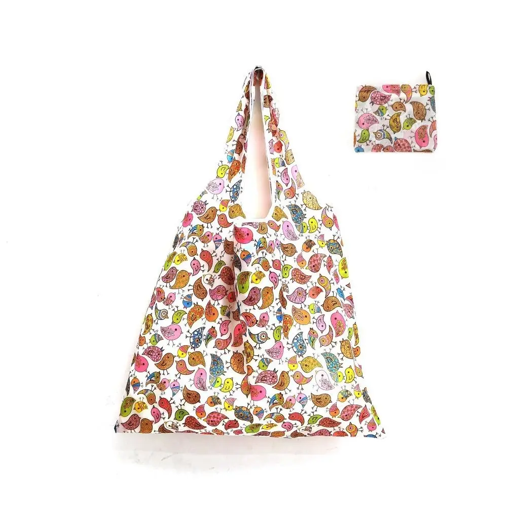 Multiple Styles Large Capacity Folding Shopping Bag Washable Portable Recycle Tote Bag Lightweight Eco-Friendly Storage Bag