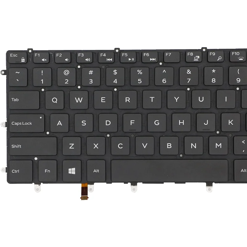 Imagem -04 - Substituição Teclado com Retroiluminação para Dell Xps 15 9550 9560 9570 5510 5520 5530 15 7558 7568 Novo