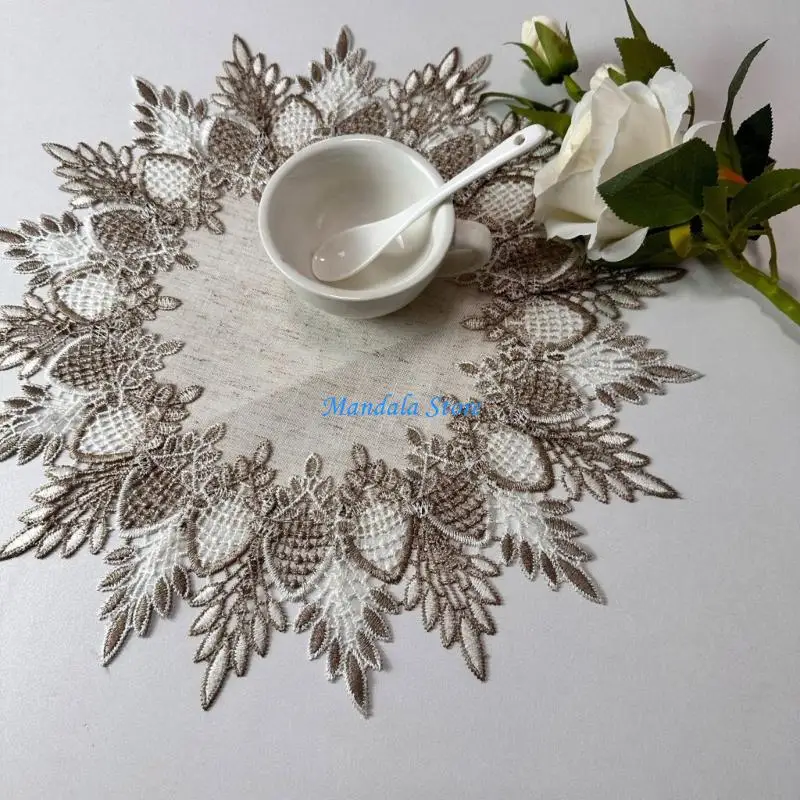 

U2JC Декоративная кружевная крышка на столе