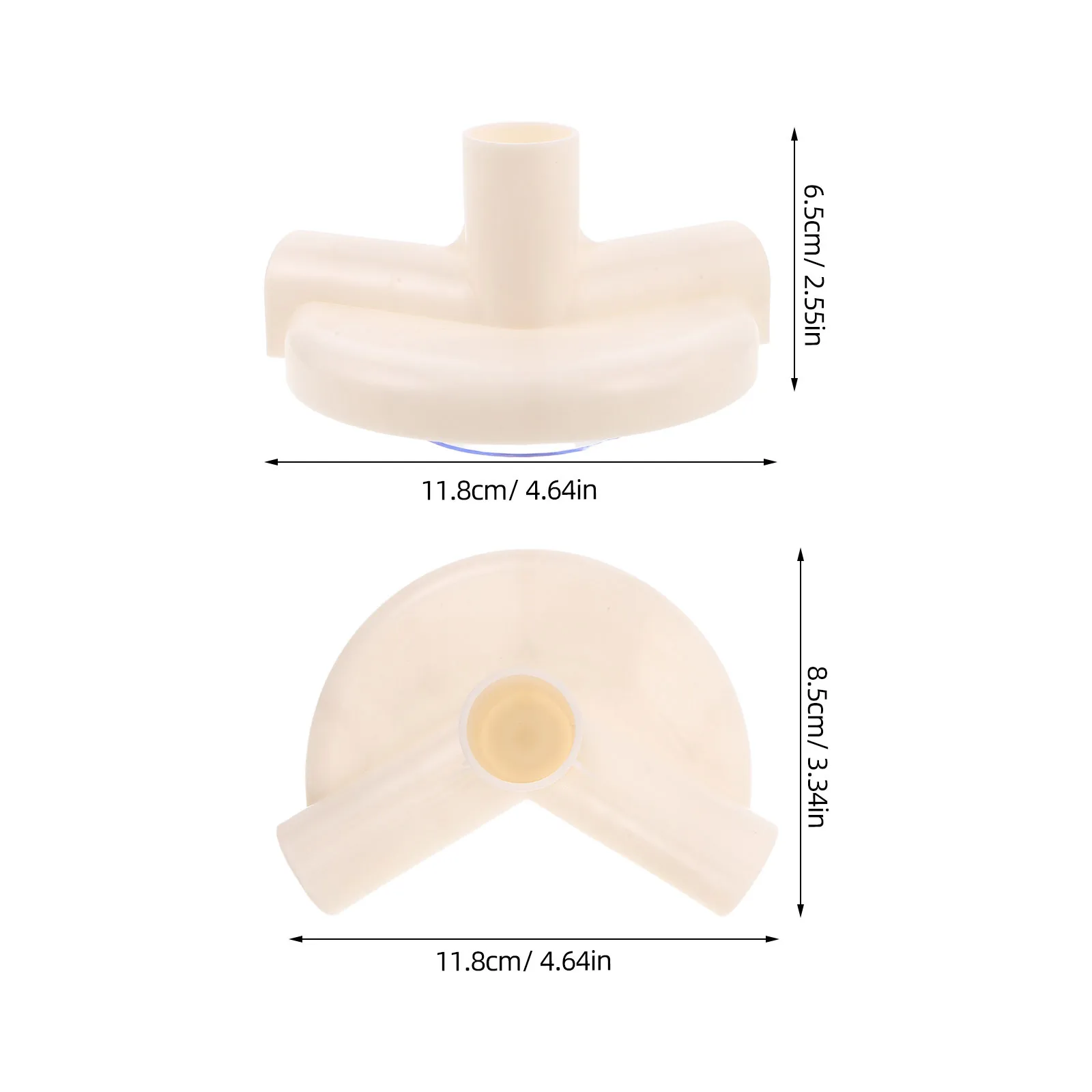 2個入り ベビーサークルコネクター 交換用T字型ジョイント 120度扇形 強力な吸盤ベース付き 安全なプレイヤードテント用