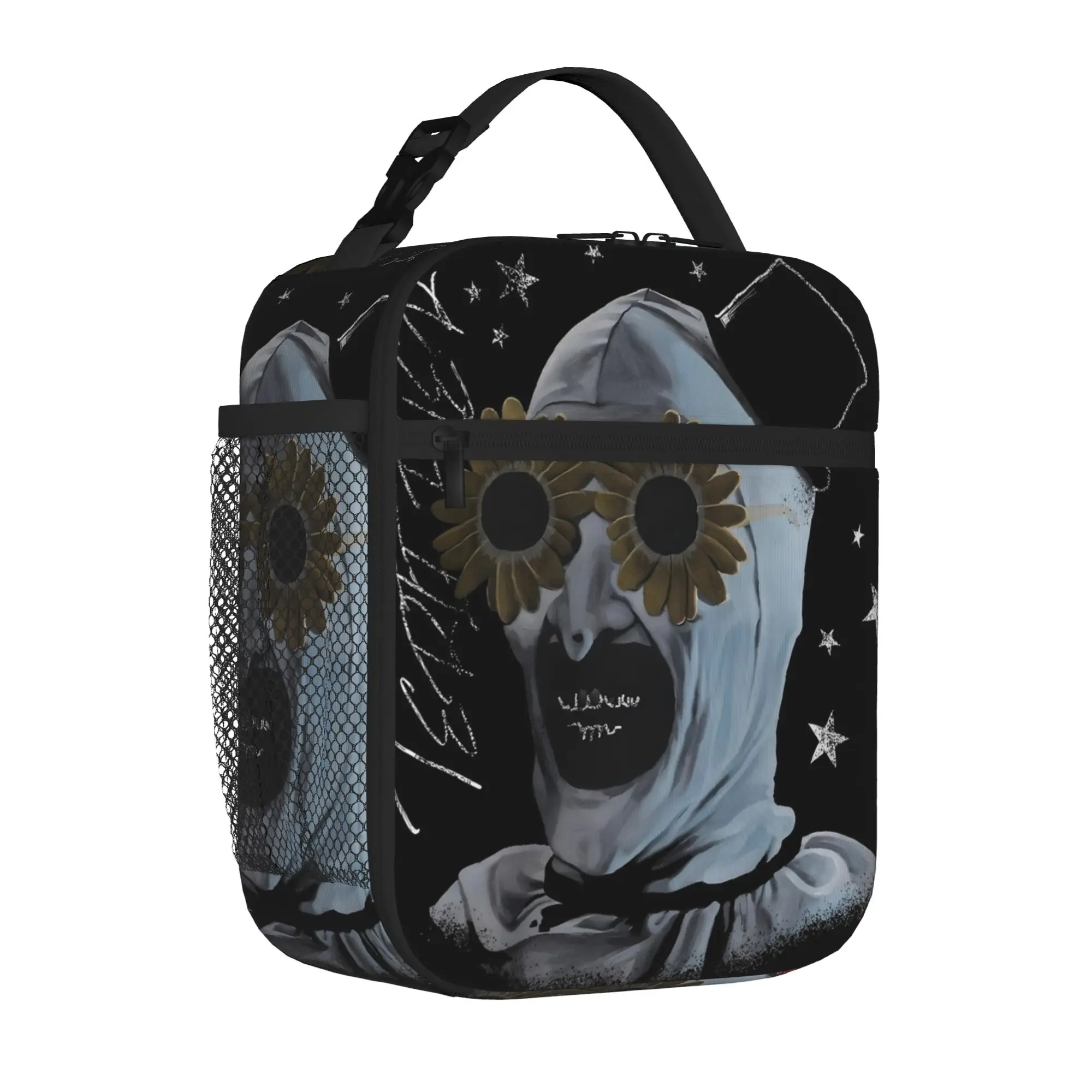 Terrifiers Horror Halloween Thermal Insulated Lunch Bags for Picnic  Portable Food Bag Cooler Thermal Lunch Boxes