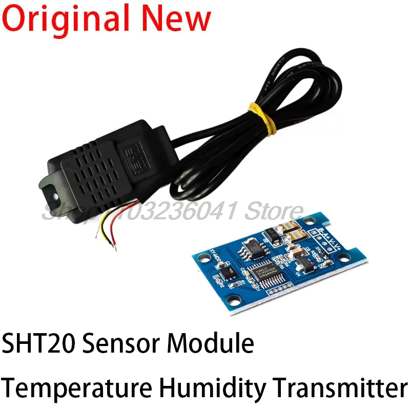 Temperature And Humidity Transmitter SHT20 Sensor Module Precision Monitoring Industrial Grade Modbus RS485 DC4-30V