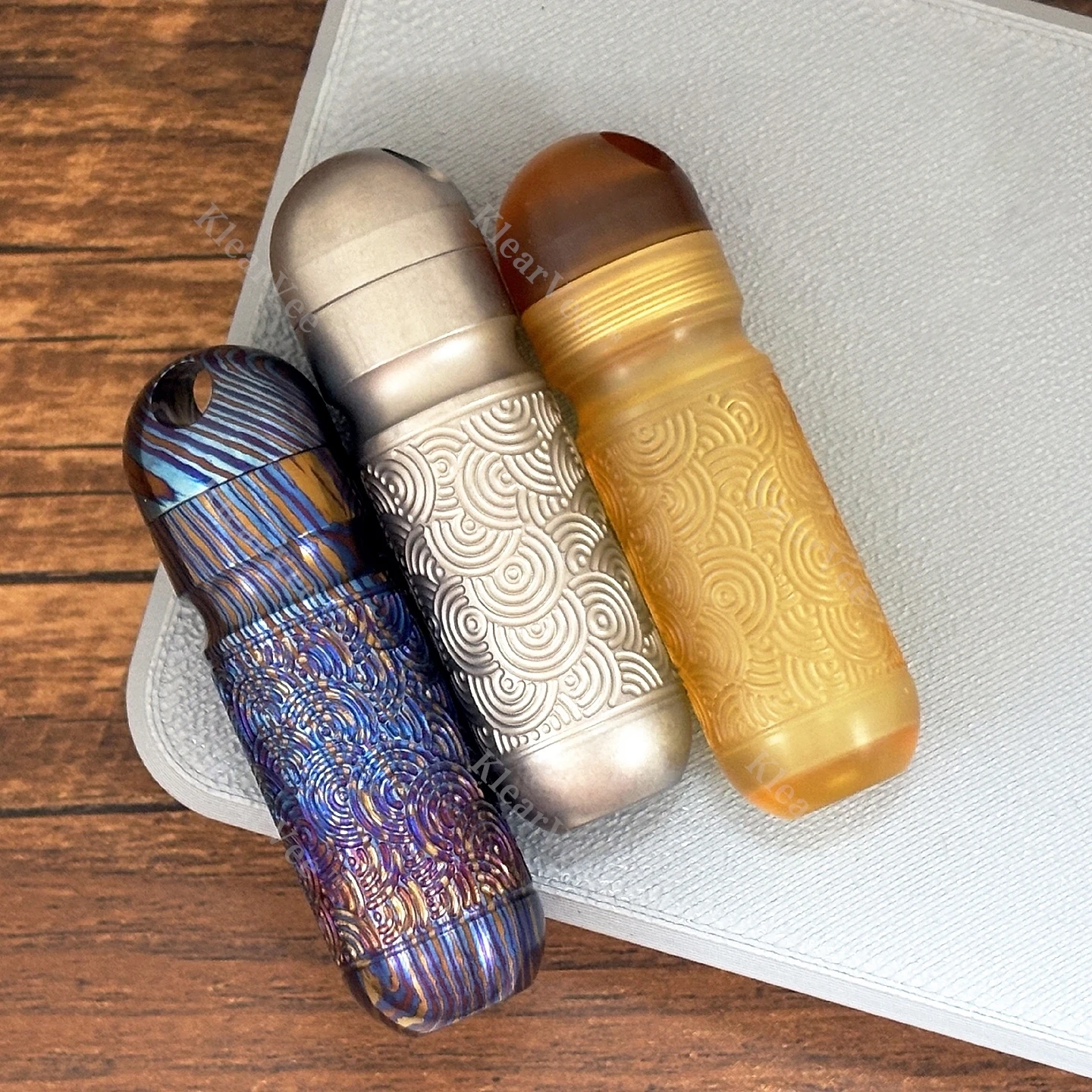 

PEI титановый сплав капсула канистра EDC открытый инструмент ожерелье кулон брелок кулон аварийная бутылка таблеток