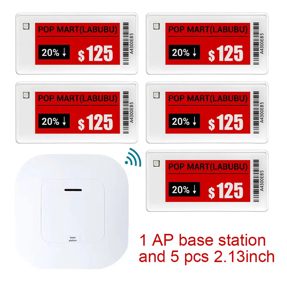 전자 가격표 ESL 전자잉크 스크린 디지털 시스템 (슈퍼마켓, 창고, 편의점, 체인점용)