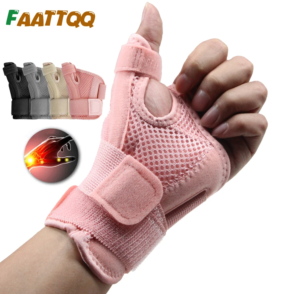 

1Pcs Thumb Splint Stabilizer Wrist Support Brace Protector Carpal Tunnel Tendonitis Pain Relief Left Right Hand Immobilizer