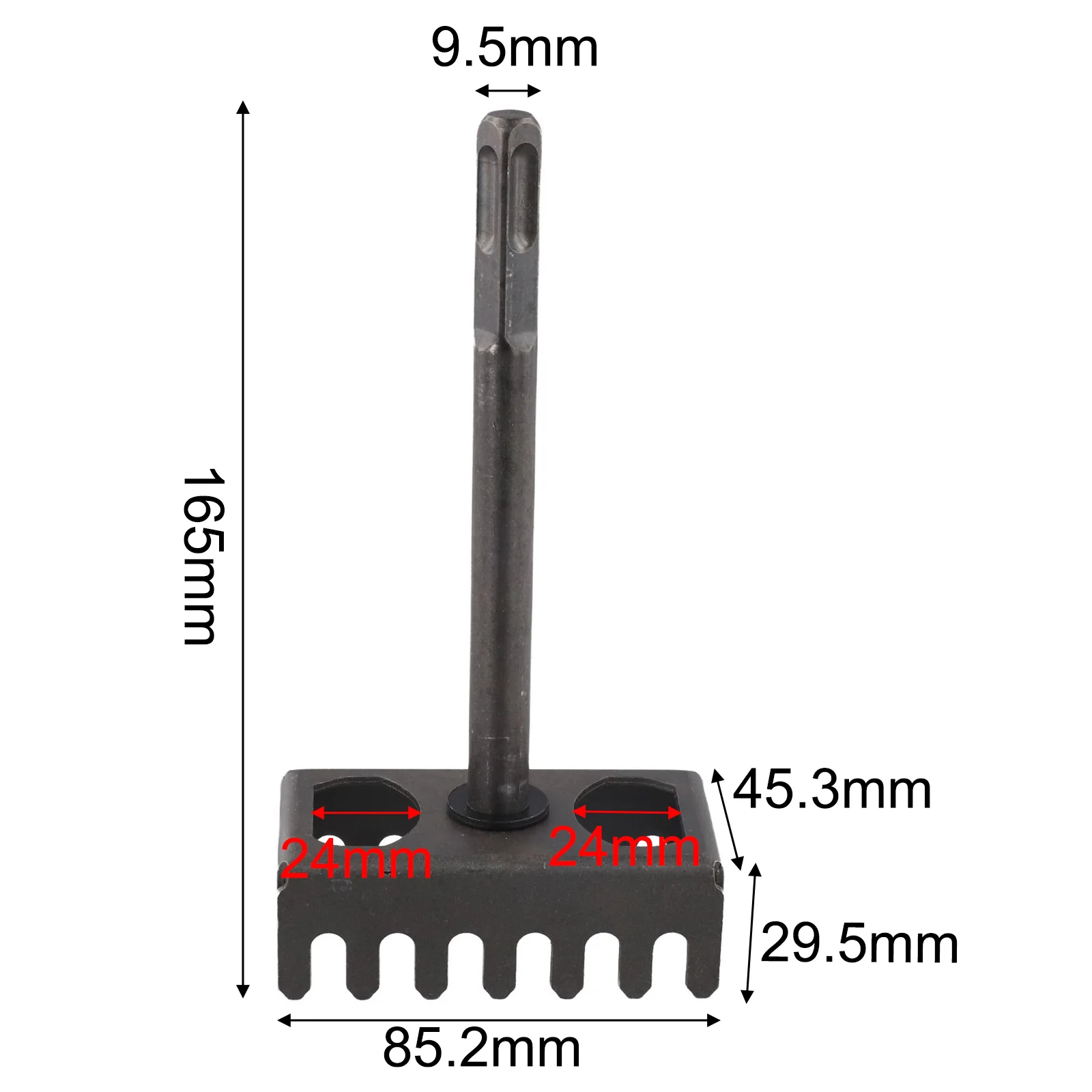 

1pc Socket Hole Puncher For Electricians DIY Square Socket Installations Groove Tools Replacement Metal Hole Cutter Tools