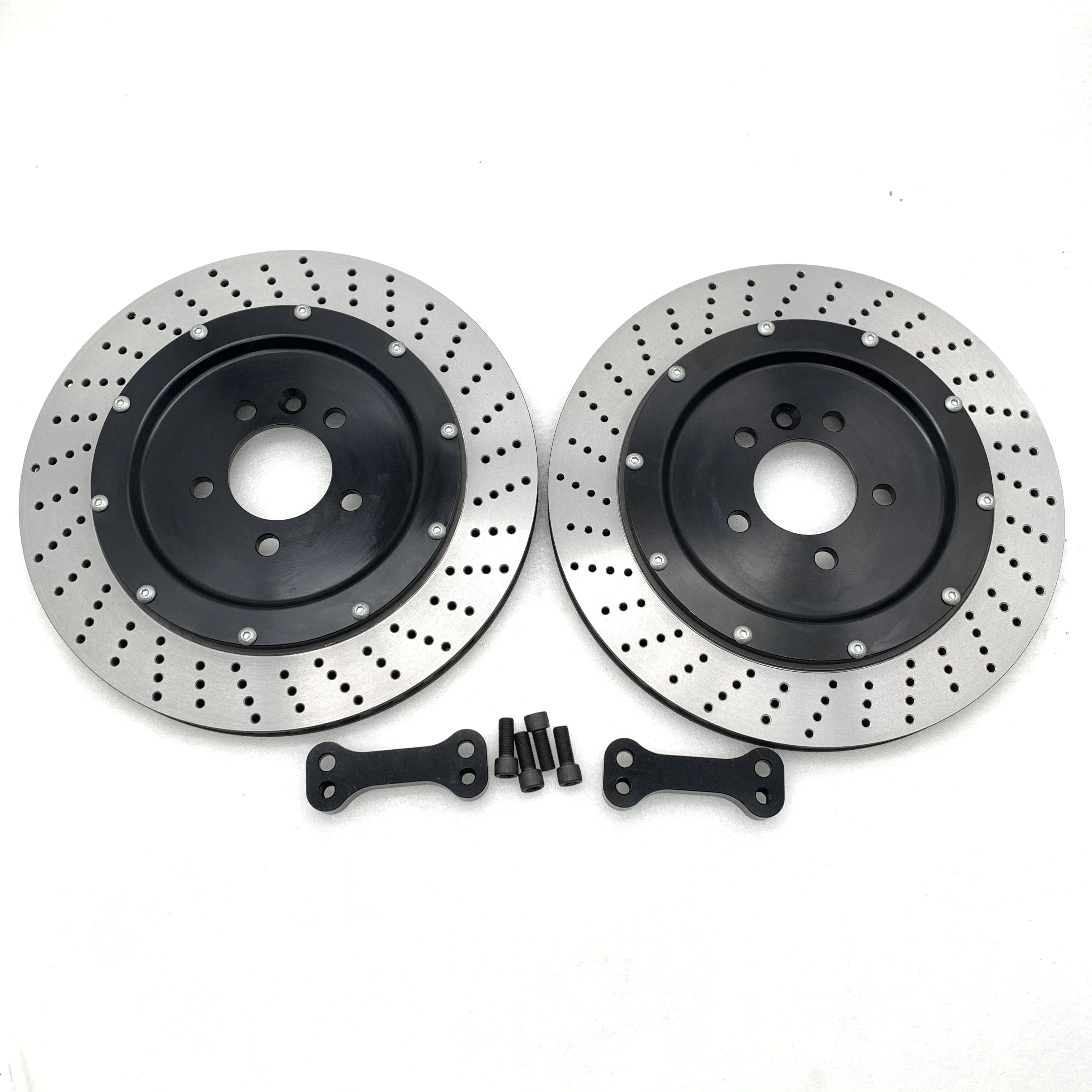 Customizable Rear Enlarged Brake Disc 370x22mm for AUDI S5 F5(B9) 2017 Rim Wheel 20