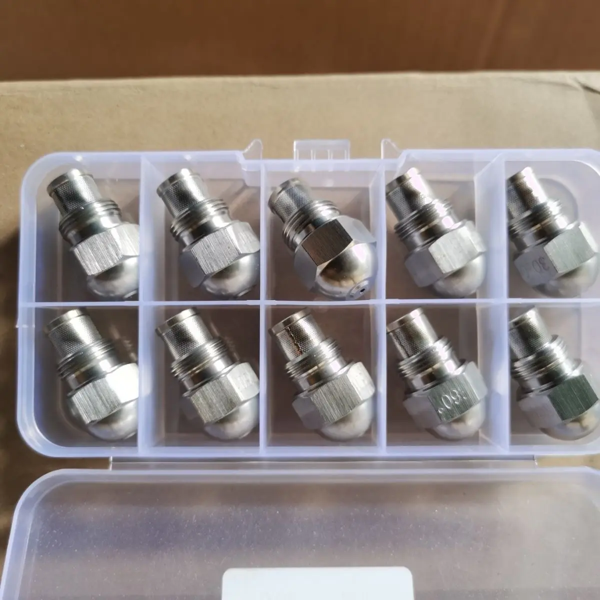 9/16'' 1/4'' Oil Nozzle Stainless Steel Waste Oil Burner Mist Atomizer Nozzle For Cooling Humidification Spray