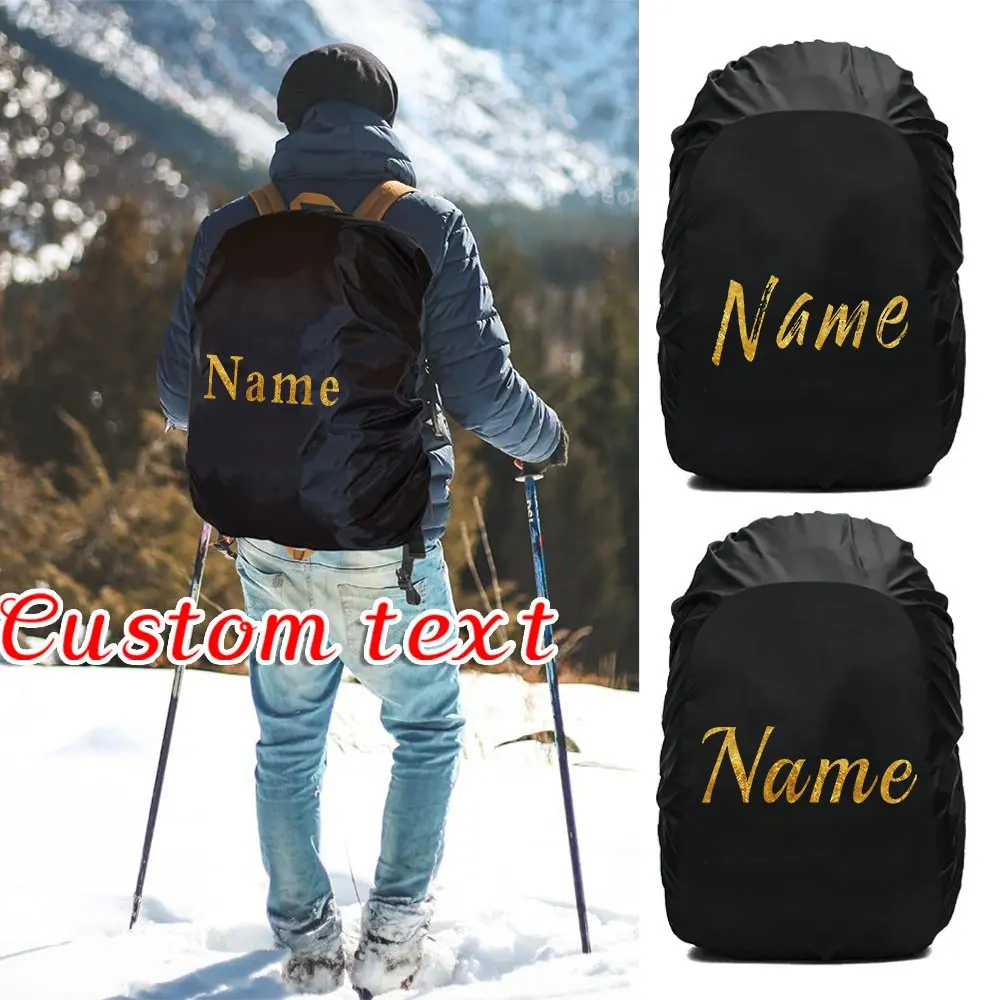 

Personalized Customized Fashion Backpack Rain Cover Outdoor Camping Hiking Durable.