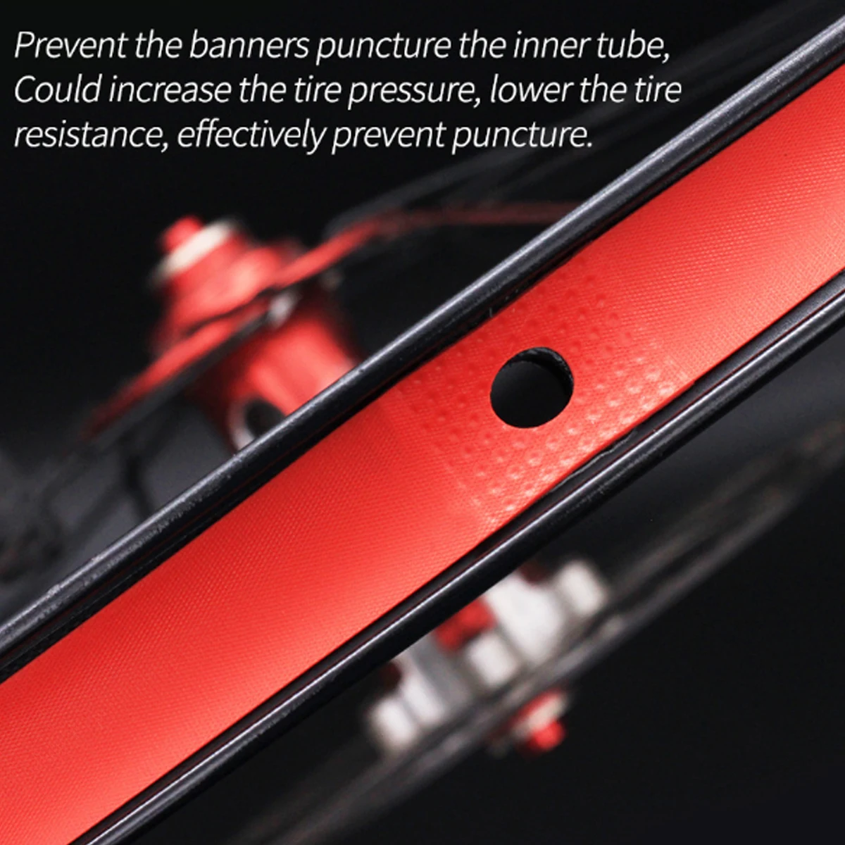 1쌍 방펑 테이프 자전거 타이어 라이너 이너 튜브 패드 사이클링 액세서리 타이어 라이너 림 라이너 자전거 타이어 패드