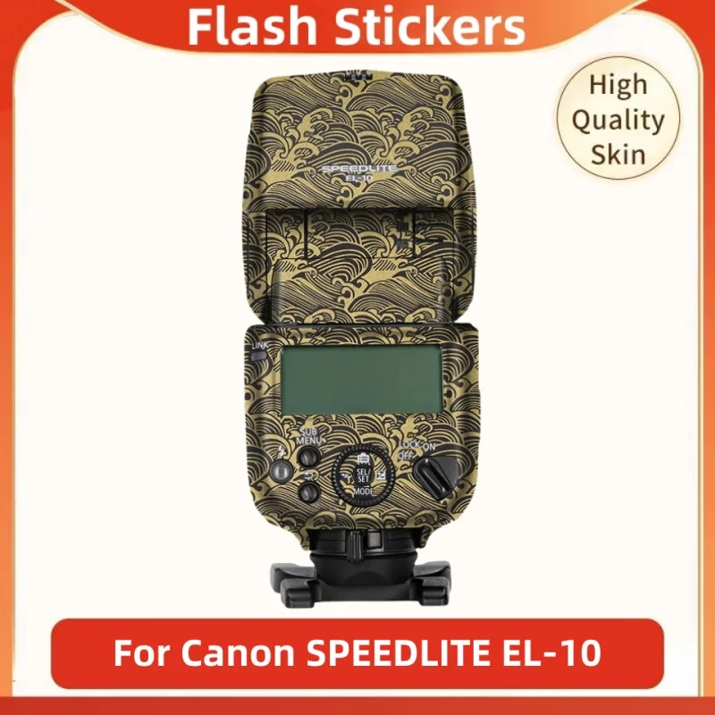 

Для Canon SPEEDLITE EL-10 наклейка на вспышку против царапин пленка EL10 вспышка для камеры Speedlight Премиальная наклейка на кожу