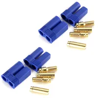 2set Male & Female 5mm EC5 Super Bullet Connector for for RC Quadcopter FPV Drone Car Helicopter Lipo Battery