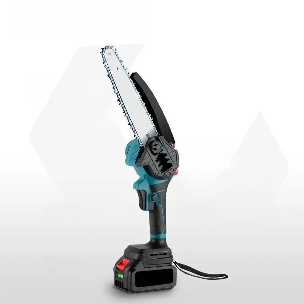 L8 Inch 1500W Brushless Electric Saw Automatic Oiler Handheld Garden Wood Logging Chainsaw Powered Tool For Makita 18V Battery