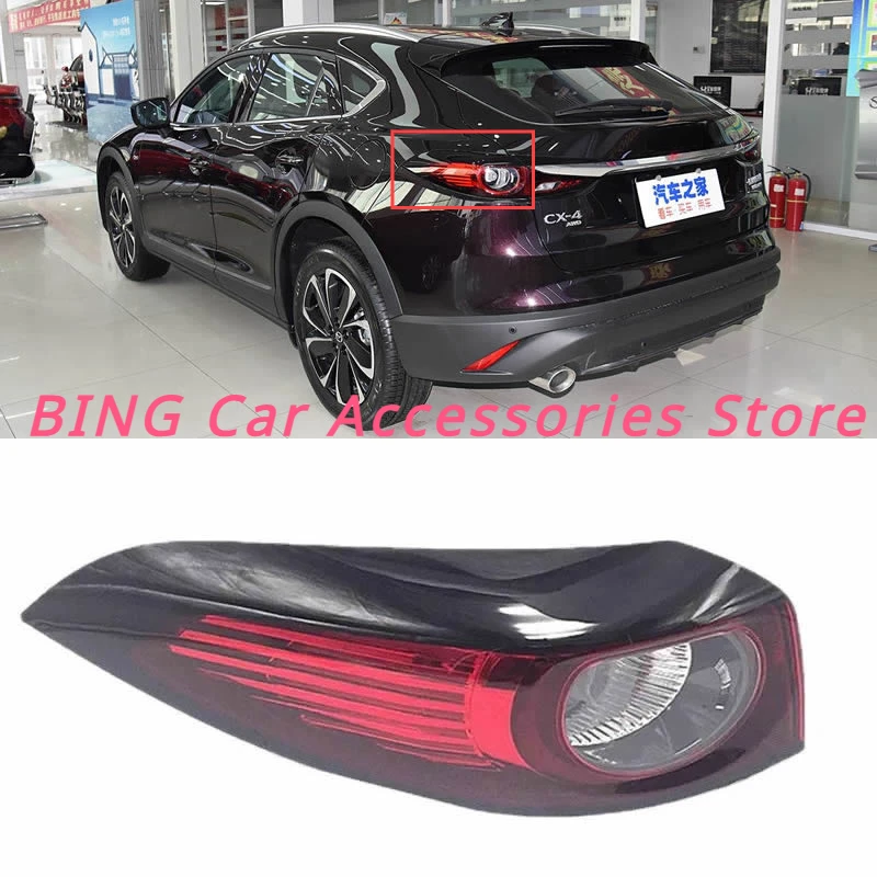 Car Accessories LED Outer Tail Light Assembly For Mazda CX4 2020 2021 Turn signal lamp Stop Lights Replace original tail light