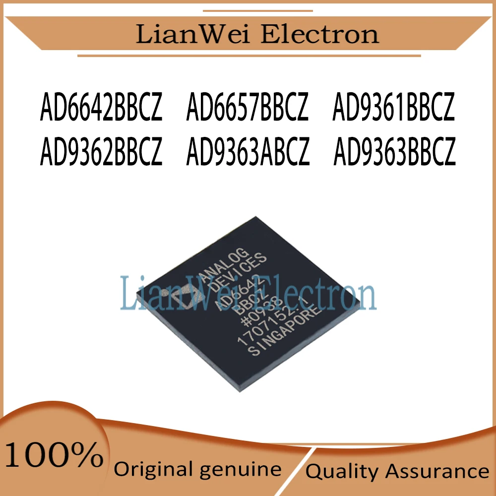 AD6642 AD6657 AD9361 AD9362 AD9363 AD9363 AD6642BBCZ AD6657BBCZ AD9361BBCZ AD9362BBCZ AD9363ABCZ AD9363BBCZ IC Chipset BGA-144