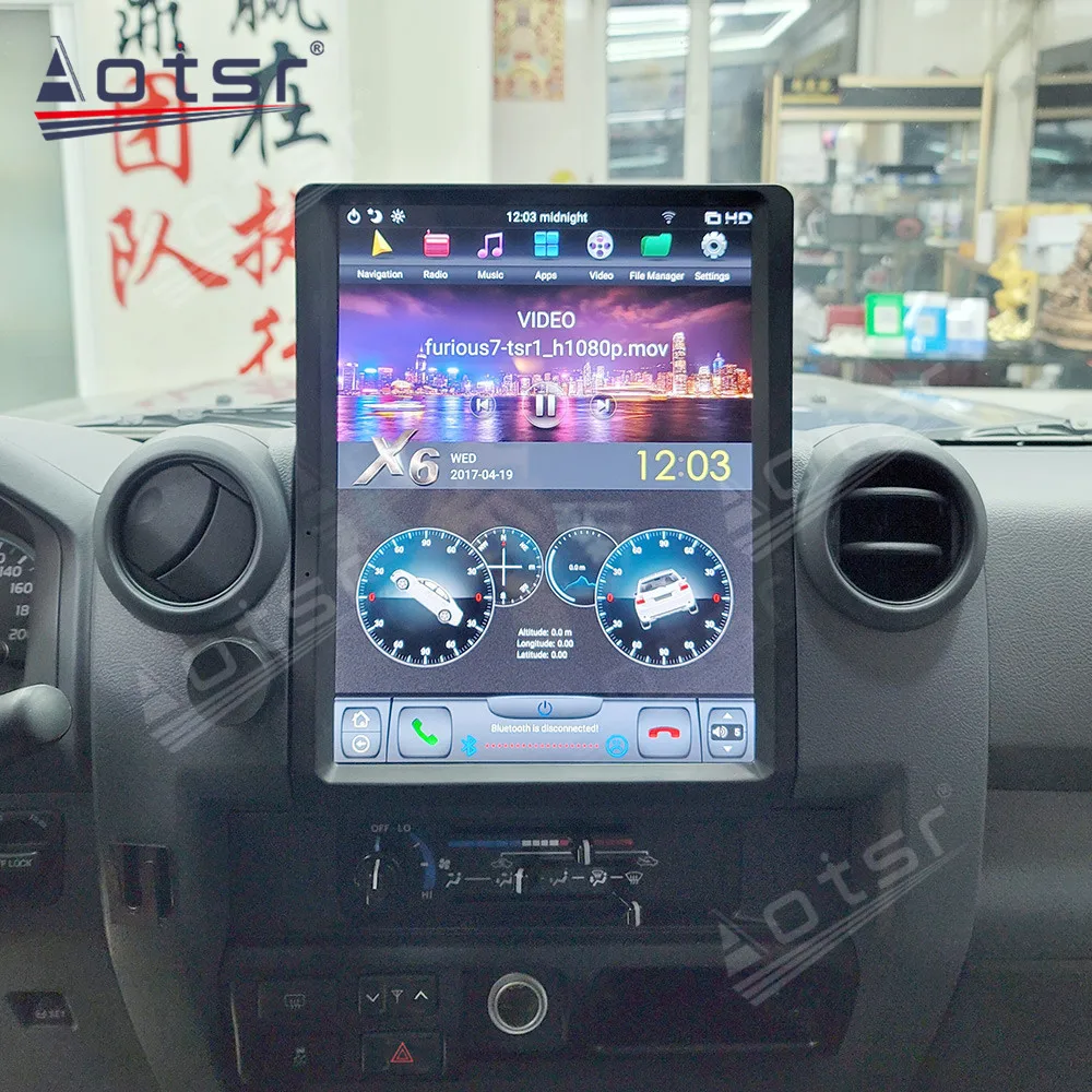 Android 11 For Toyota Land Cruiser LC70 LC75 LC76 Carplay Car Stereo Radio Multimedia Player GPS Navigation Auto Audio Head Unit