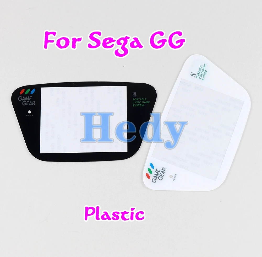 Imagem -03 - Vidro Espelho Screen Lens Cover para Sega Game Gear Substituição Protetor de Lente de Tela de Plástico gg 20 Pcs