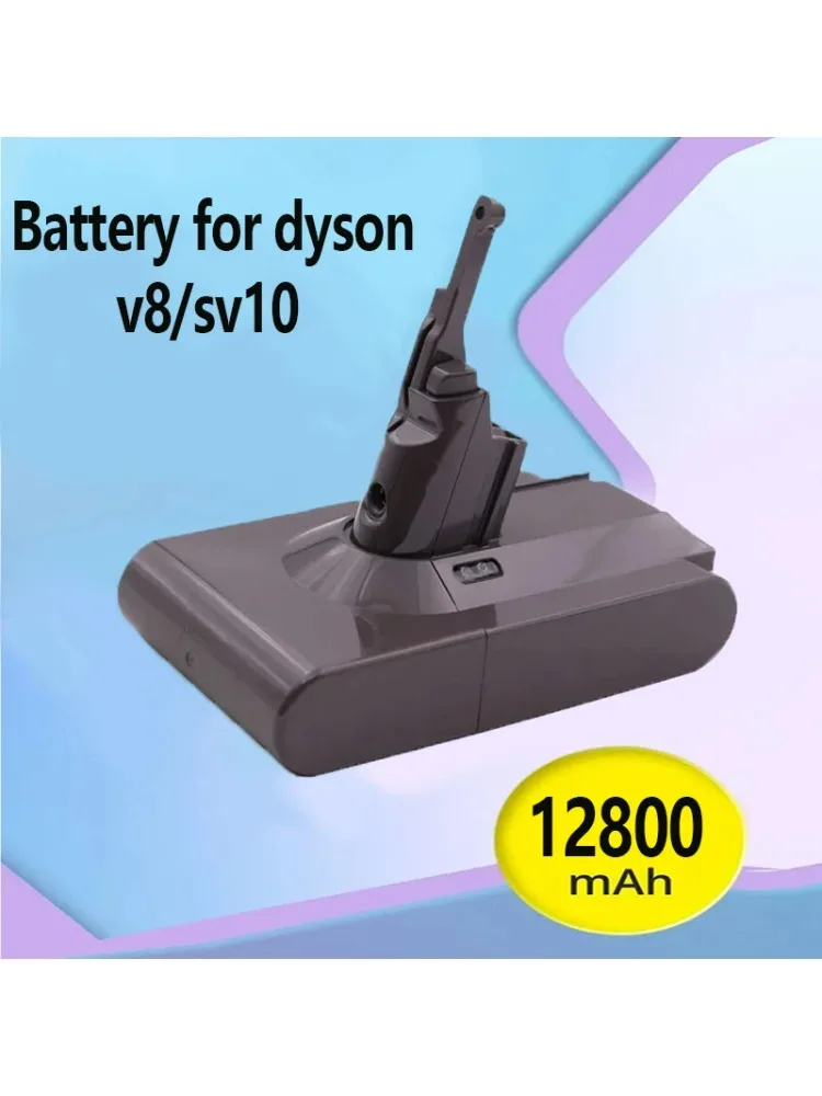 Voor Dyson V8 2025 Nieuw Product 12800 mAh 21.6 V Batterij Vervanging, voor Dyson V8 Vacuüm Draagbare Stofzuiger Batterij - afbeelding 2