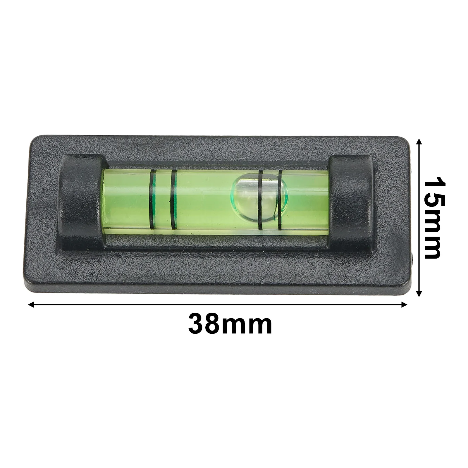Leveling Beads Bubble Level Fast 2pcs 40*17*12mm Black Magnetic Base Practical Picture Frames TV Stands Art Frames
