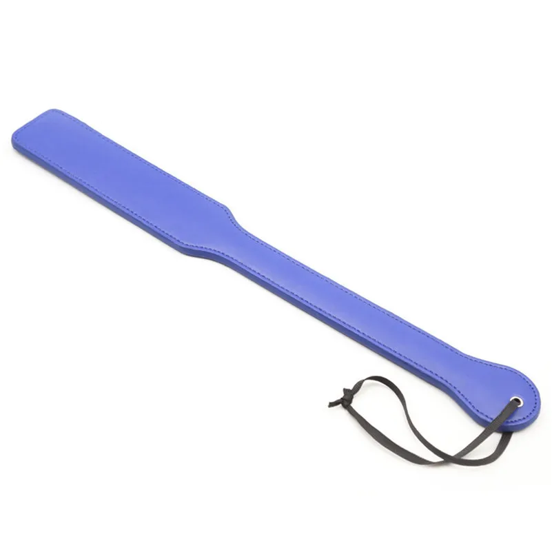 46cm Blue Fun Flirty Effective Sex Toy SM Flog Spank Paddle Beat Submissive Slave Kinky Fetish BDSM sexy Whip