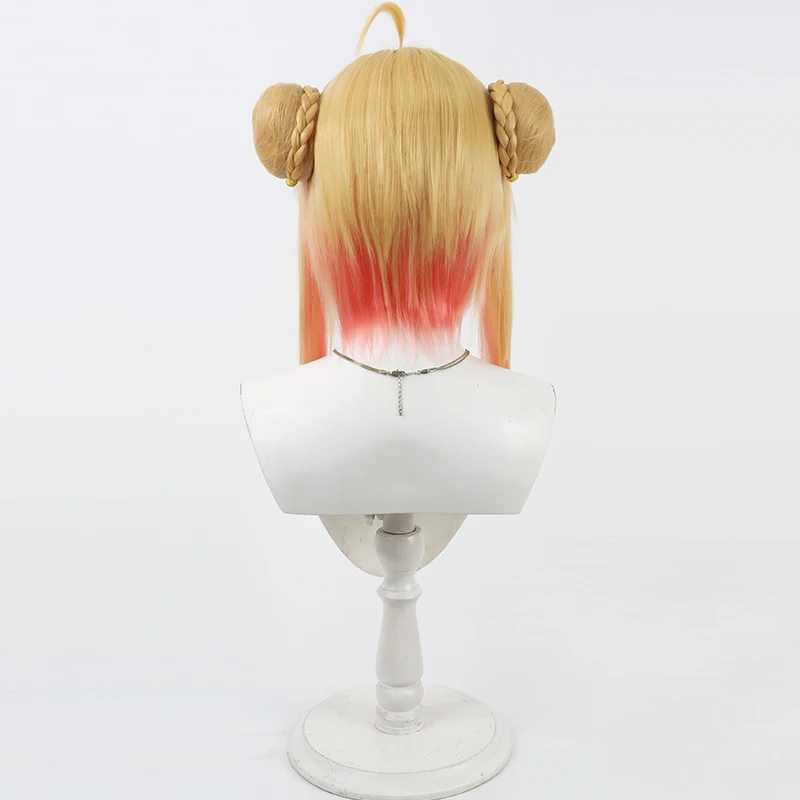 الشعر الاصطناعية Otonose Kanade تأثيري الباروكات الظاهري YouTuber تأثيري هالوين حزب الدعامة الشعر الاصطناعية ألياف مقاومة للحرارة