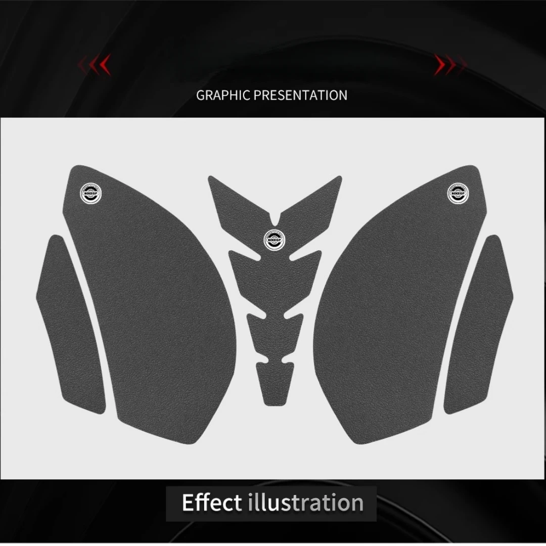 sticker for KAWASAKI ZX6R 2009-2024 ZX636 2012-2024 motorcycle fuel tank sticker body fishbone