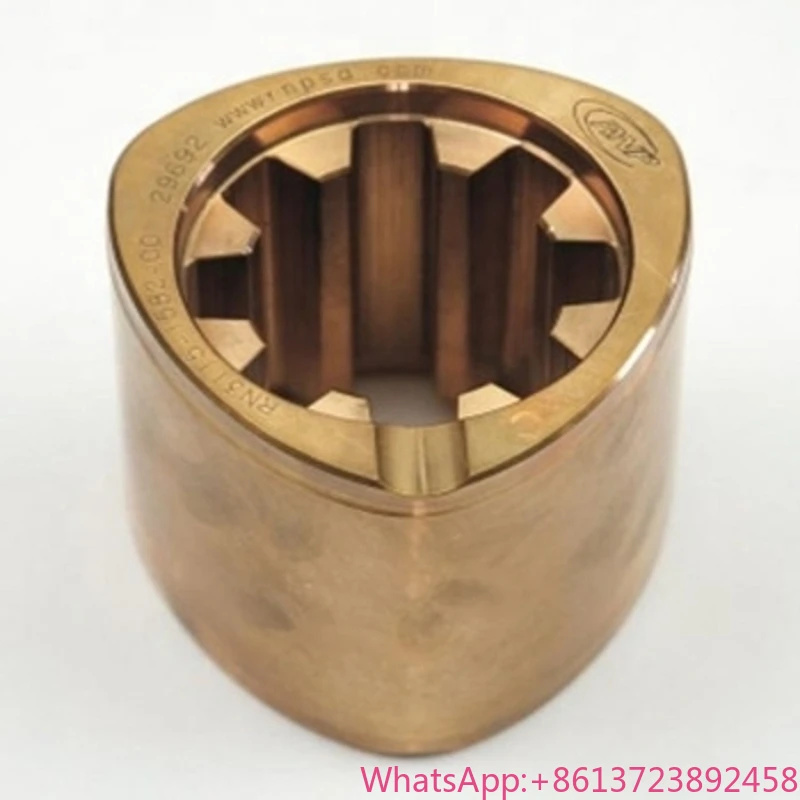 

T35 Drilling rig accessories 3115 1582 00 driver COP 1838HD Atlas rock drifter parts 3115158200 copper Triangular sleeve
