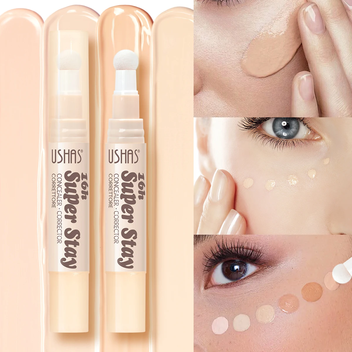 Portable Concealer, Hydrating Natural Concealer, Covering The Black Eye Circles And Wrinkles Of The Lacrimal Groove