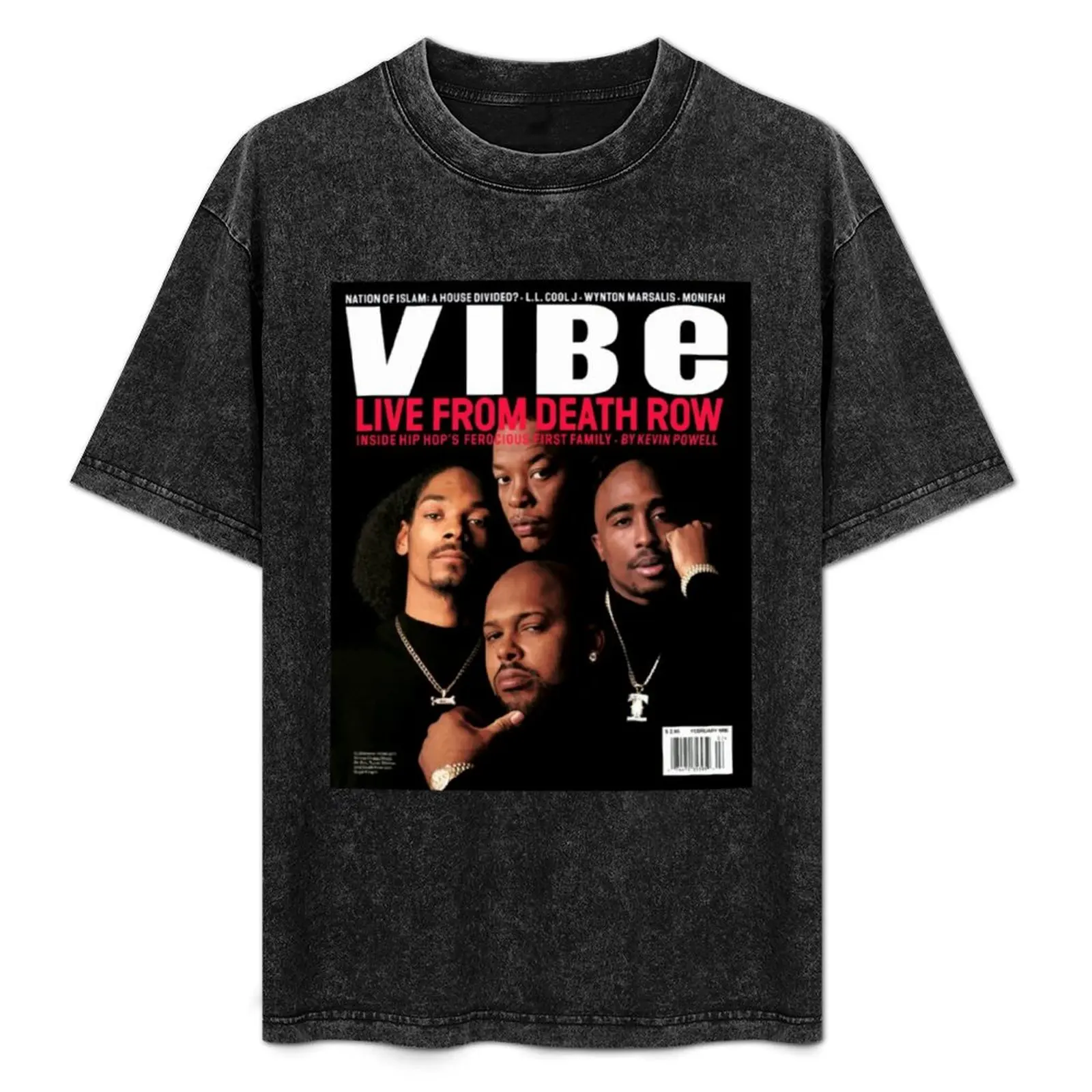 

Death Row Records Vibe Cover T-Shirt t shirts designer t shirt man cotton t shirt man luxury shirts with prints T-Shirt