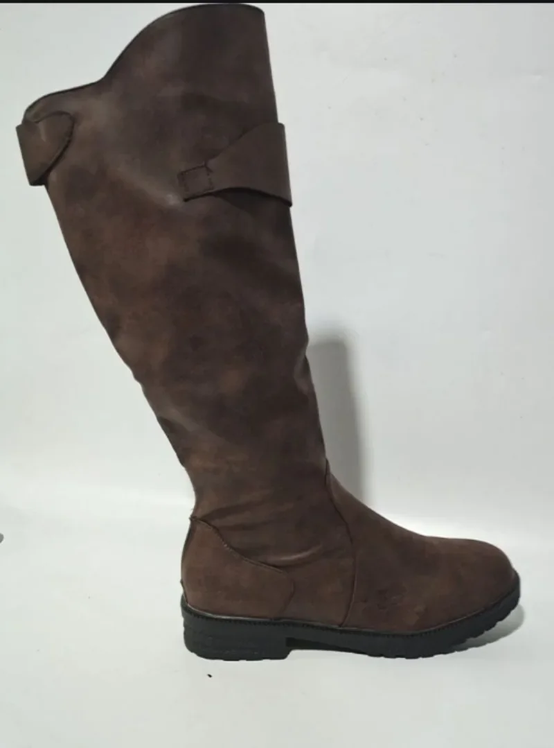 Botas De Mujer buty do kolan platforma wiosna lato rycerz bojowy gotycki elegancki zamek błyskawiczny damskie buty obuwie motocyklowe JT-922