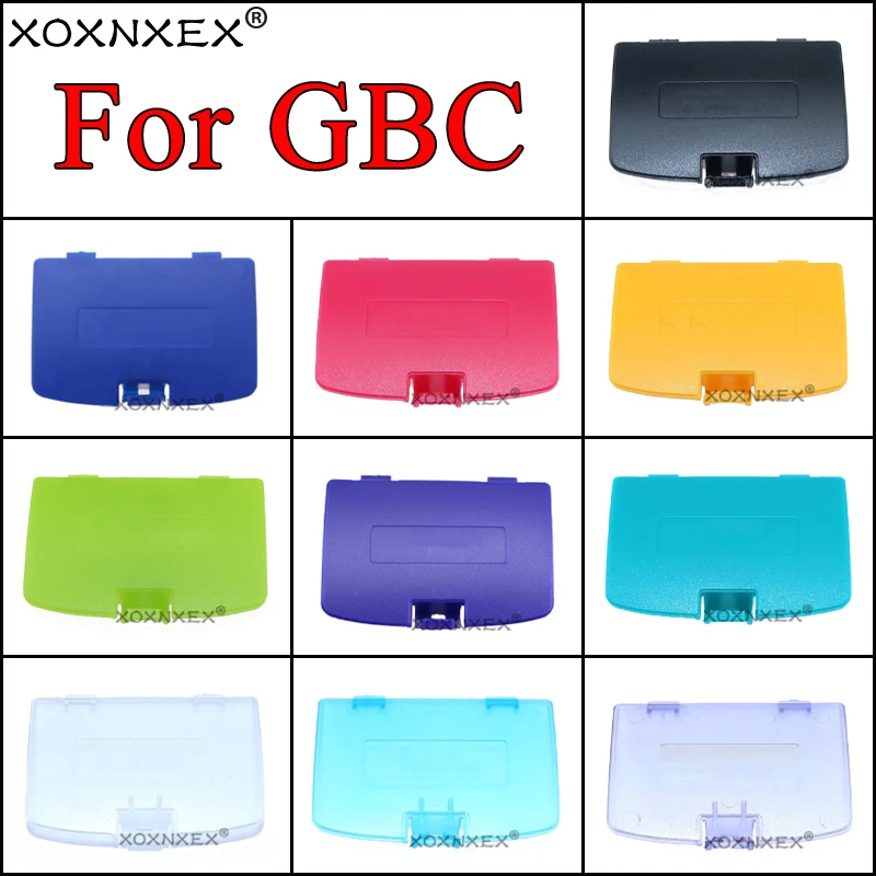 XOXNXEX 1 шт. 11 цветов сменная крышка батарейного отсека для системы Nintend Gameboy Color GBC