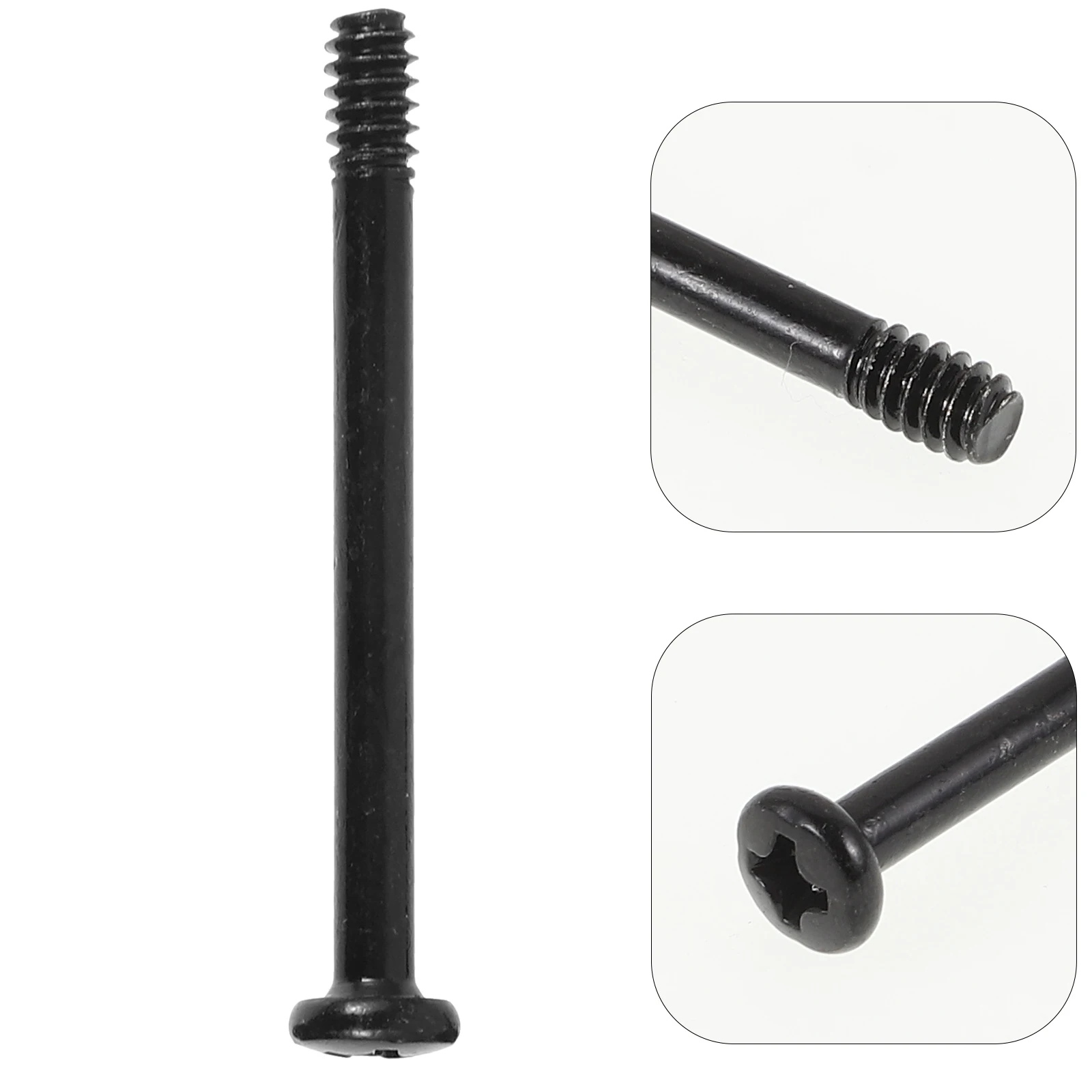 50pcs Computer 34mm Long Metal Cooling Mounting Screws Cooling Fan Mount Screws for PC Case Water Radiator DIY Accessories