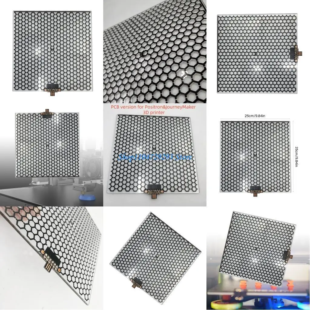 Y2GD Professional Glass Heated Bed 24V 100W Delivering Uniform Heat Extended Printer