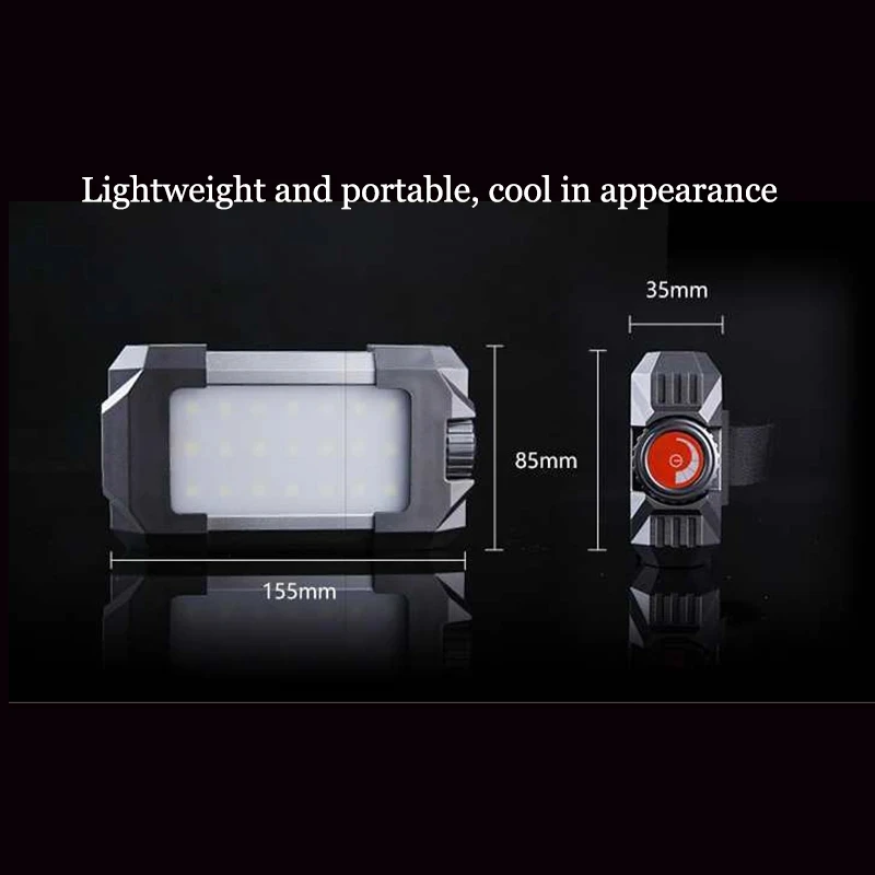 Outdoor Portable 27 LEDs Lantern Lamp Rechargeable Flasher Flashlight Lantern Light with USB Hook 10W 500LM Camping Tent Light