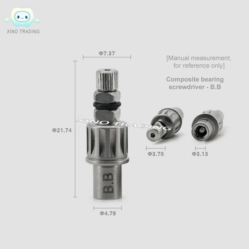 OSSTEM Dentium Dental Implant Screwdriver Nobel Compound Straight Ratchet Abutment Compound Driver Screw Torque Wrench Locator