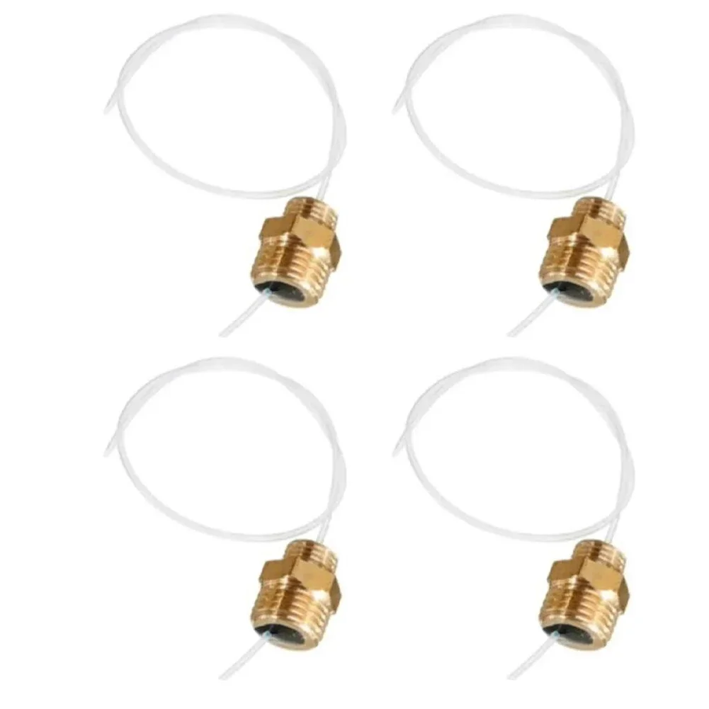 4Pcs Water Spray Hose Tubes with Connector for Car For Pressure Cleaning Tools Compatible with Multiple Models