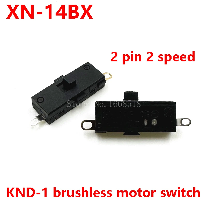 5PCS/Lot Motor switch 2 pin 2 speed electric hair dryer power switch 10A high current accessories XN-14BX 10A250V