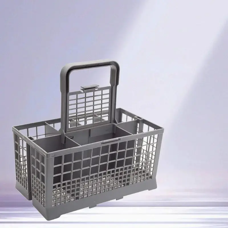 Suitable for Dishwasher Cutlery Basket Compatible with Bosch Siemens BEKO AEG Candy Kenmore Whirlpool Maytag Kitchen Storage Box