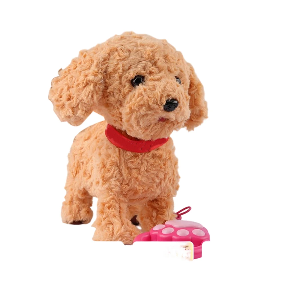 Lifelike Robot Dog Toy With Touch Sensors, Voice Mimicry And Traction Remote Control For Interactive Play Children Gifts