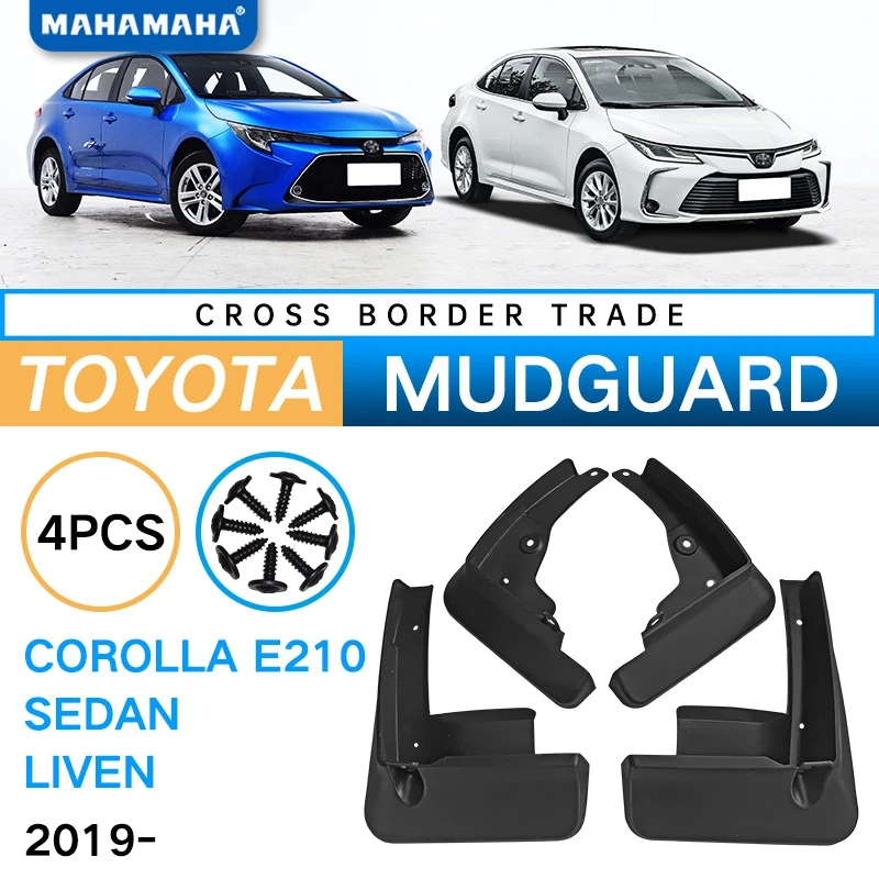 

Car Mud Flaps Front Rear Mudguards For Toyota Corolla E210 Touring Sports Estate 2019 2020 21 2023 Splash Guards Fender Mudflaps