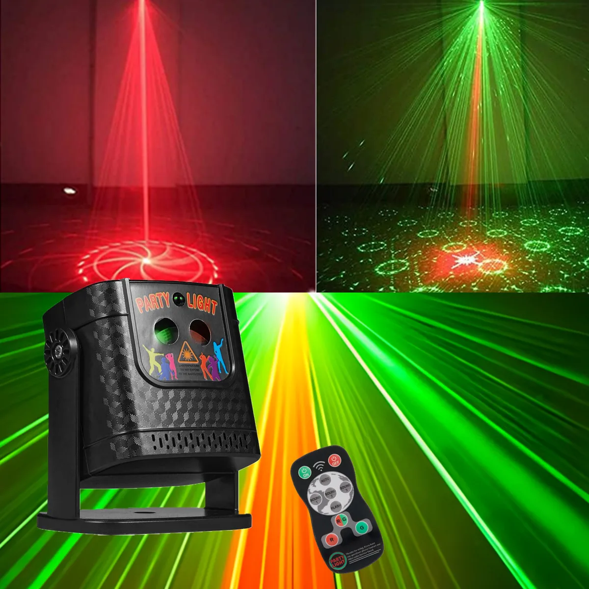 Party Lights, DJ Disco Lights, Laser Stroboscopic Lights, USB-Powered Projectors, Indoor Parties, Camping, Outdoor Barbecues
