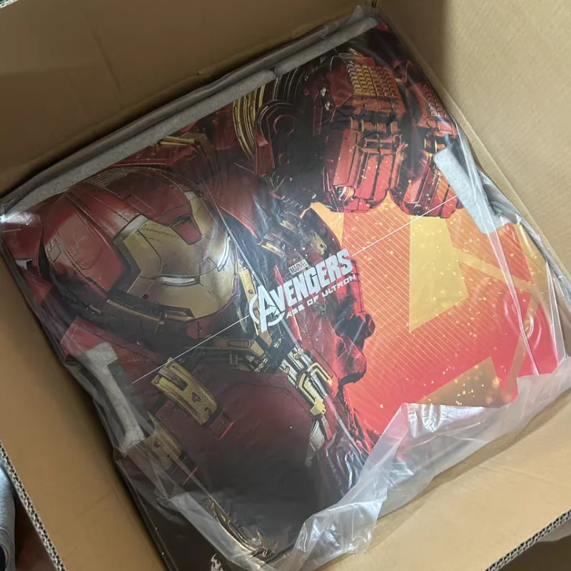 Hottoys MMS510 Marvel The Avengers Iron Man Mk44 Anti-hulk 2.0 Deluxe Hulkbuster Collection Anime Action Figures Alloy Toy Gift