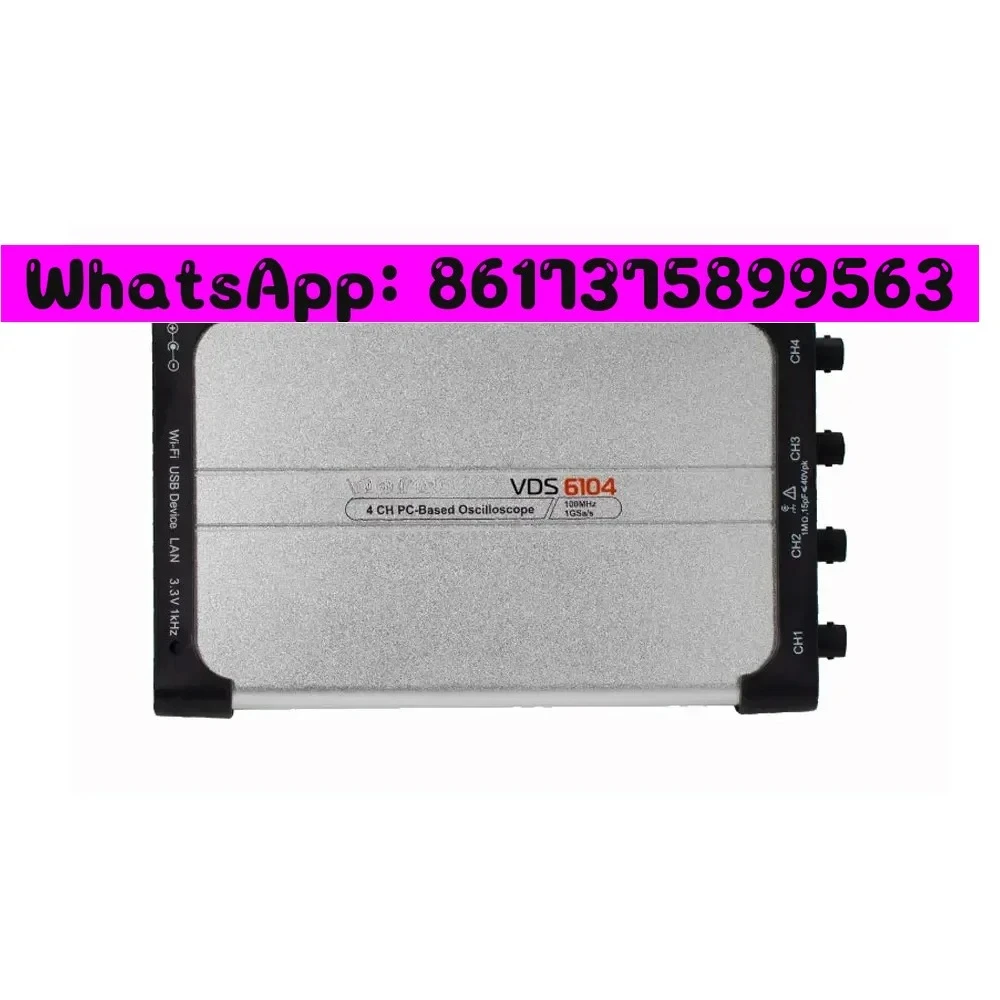 70 MHz/100 Mhz 8 Bits Handheld Por USB 10 M Redcord Length VDS 6074/VDS 6104 Digital Meter 4