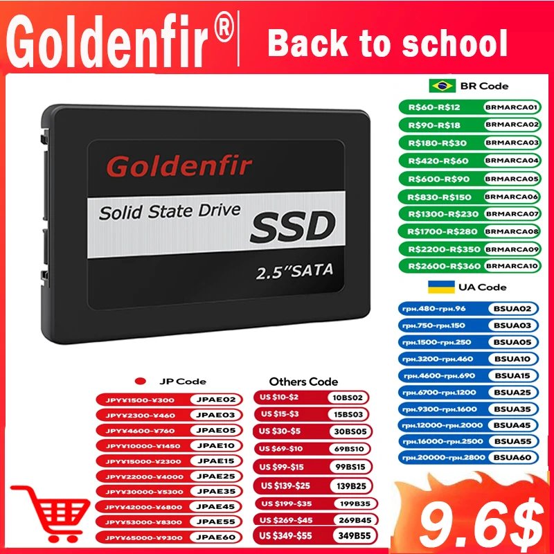 SSD 240GB 120GB 2.5 inch for PC