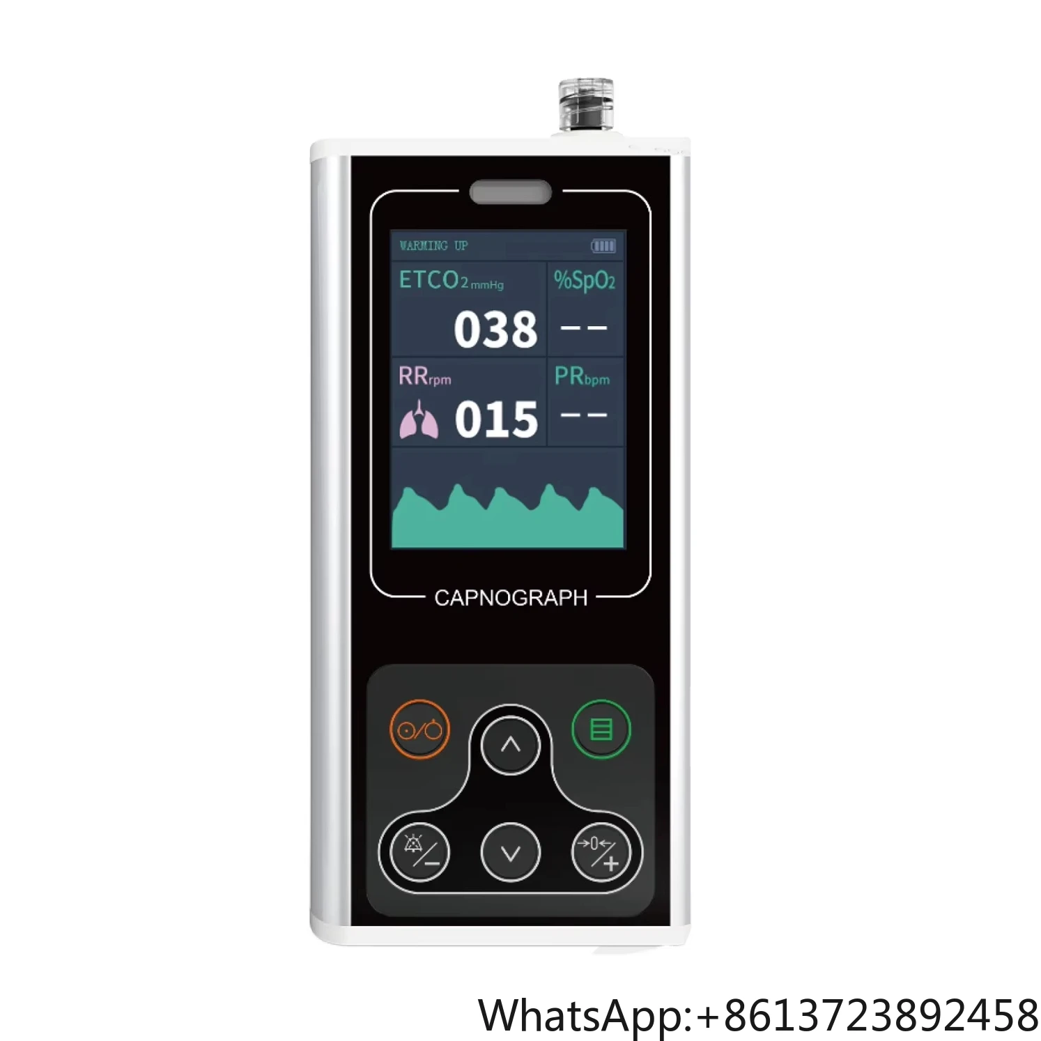 

JYTOP CA10S-VET Portable Vet Etco2 Capnograph Biocare Monitor Capnography Etco2 Monitor