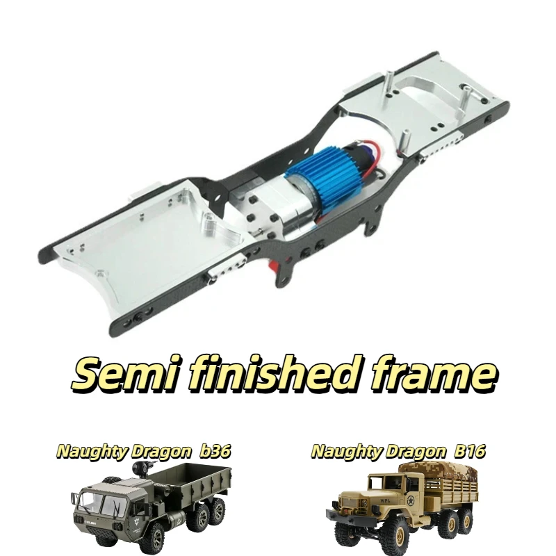 

Metal Upgrade Semi Finished Chassis Frame For MN D90 D91 D96 MN98 99S RC Remote Control Car Metal Replacement Accessory