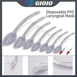 Disposable PVC Laryngeal Mask Oral Medical Airway Breathing Anesthesia Mask Intubating Laryngeal Mask